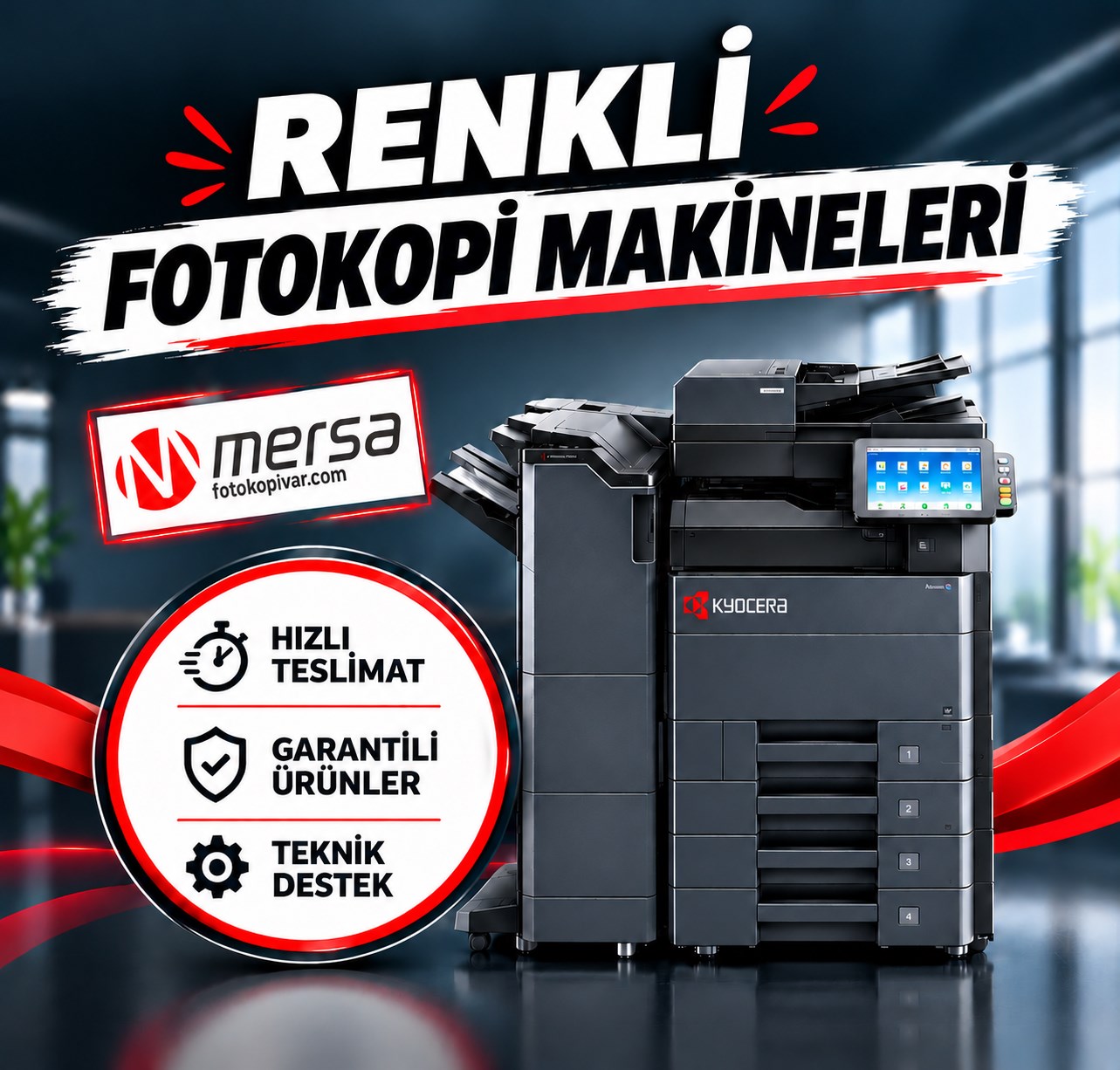 RENKLİ FOTOKOPİ MAKİNELERİ
